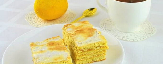 Ciasto cytrynowe - 10 smacznych przepisów krok po kroku