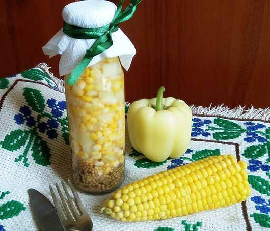 marynowana kukurydza