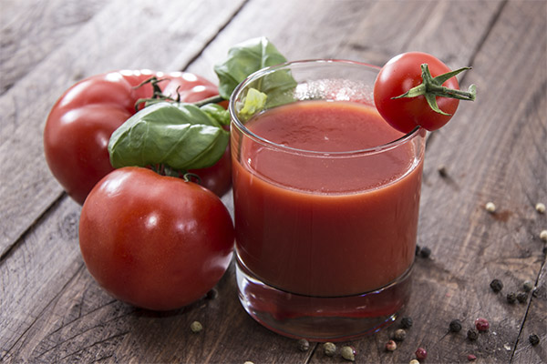 Korzyści i szkody soku pomidorowego