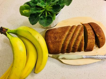 Babeczka bananowa - przepis w piekarniku